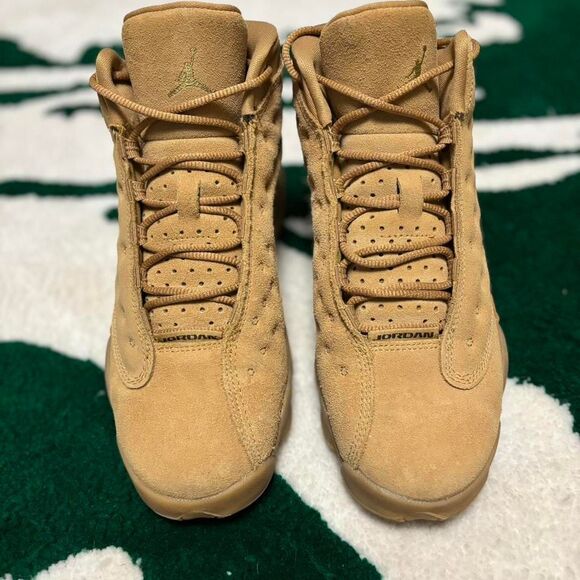 Size 5.5 - Air Jordan Retro 13 Wheat 414571-705 - Picture 3 of 8